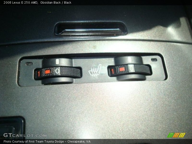 Obsidian Black / Black 2008 Lexus IS 250 AWD