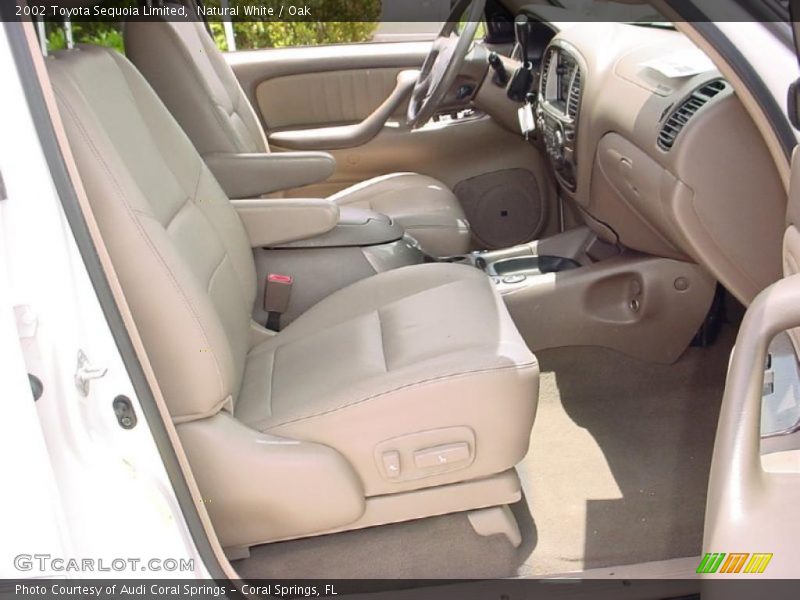 Natural White / Oak 2002 Toyota Sequoia Limited