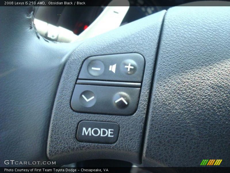 Obsidian Black / Black 2008 Lexus IS 250 AWD