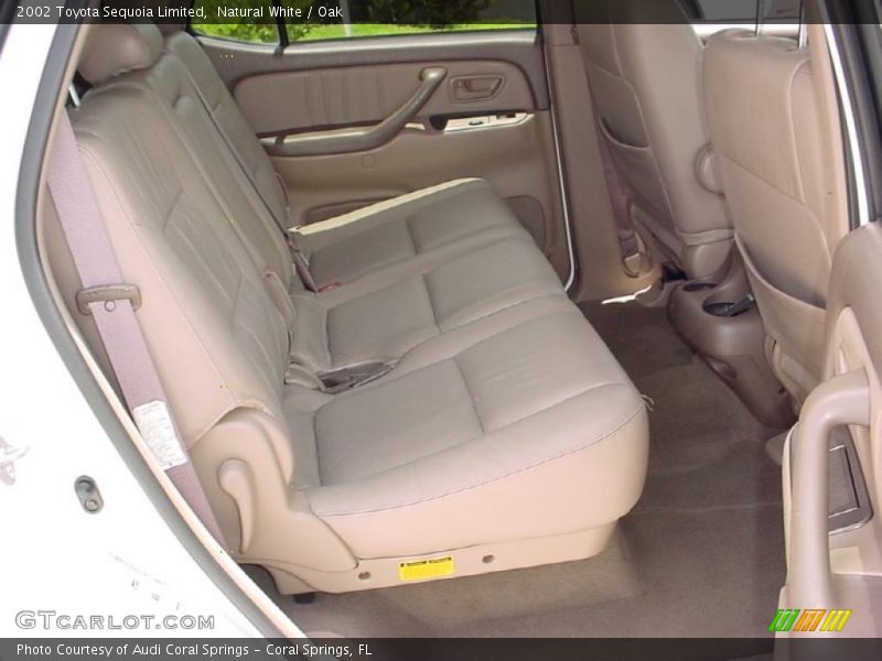 Natural White / Oak 2002 Toyota Sequoia Limited