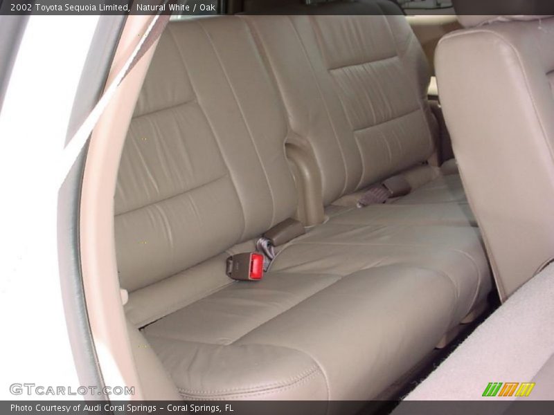 Natural White / Oak 2002 Toyota Sequoia Limited