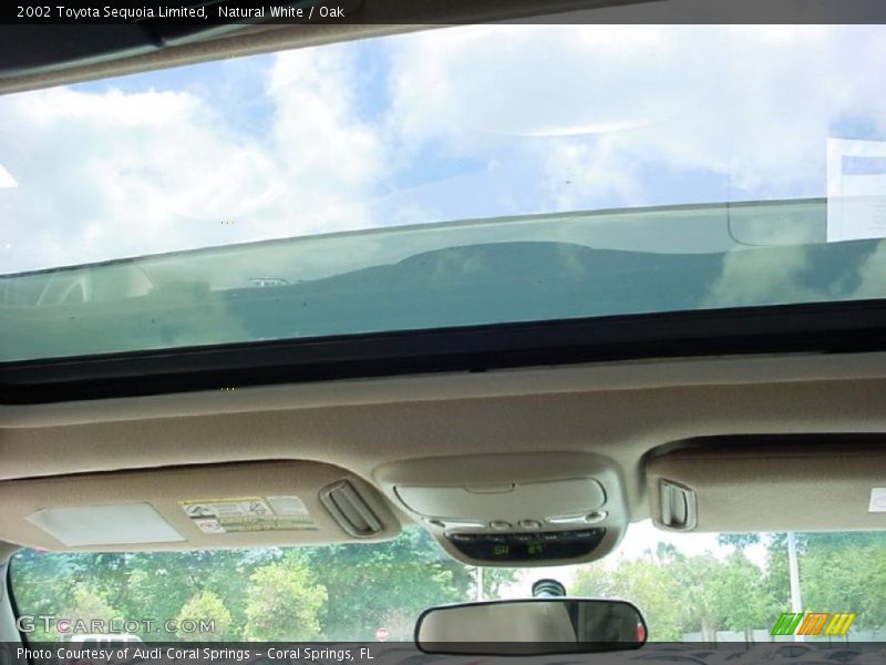 Natural White / Oak 2002 Toyota Sequoia Limited