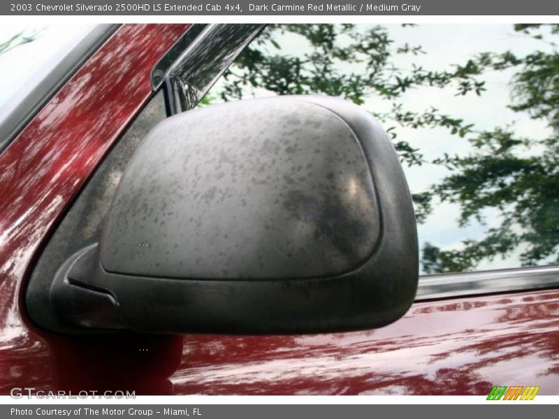 Dark Carmine Red Metallic / Medium Gray 2003 Chevrolet Silverado 2500HD LS Extended Cab 4x4