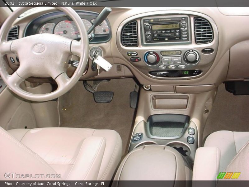 Natural White / Oak 2002 Toyota Sequoia Limited