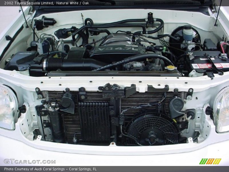 Natural White / Oak 2002 Toyota Sequoia Limited