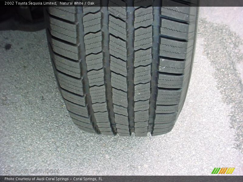 Natural White / Oak 2002 Toyota Sequoia Limited