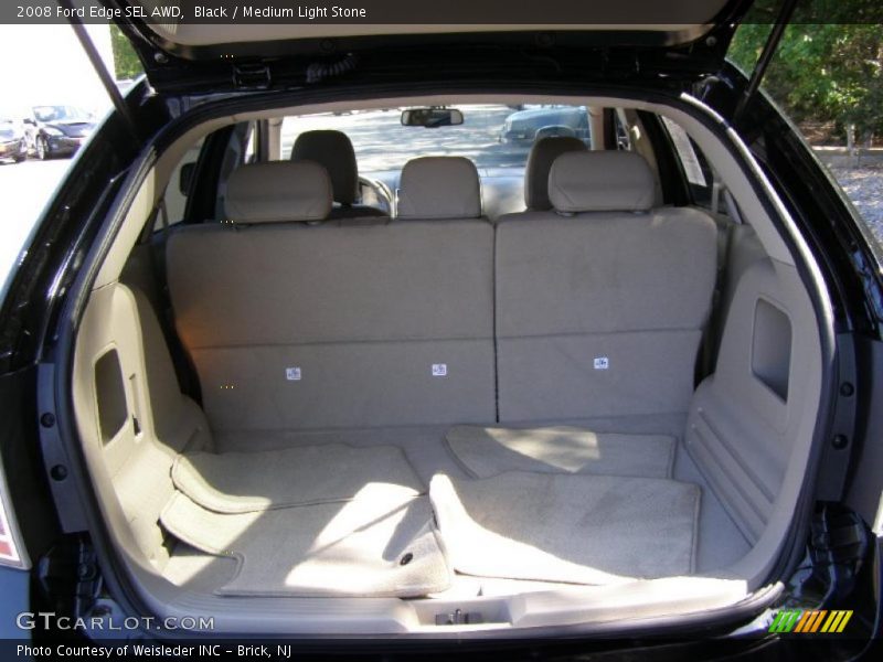 Black / Medium Light Stone 2008 Ford Edge SEL AWD