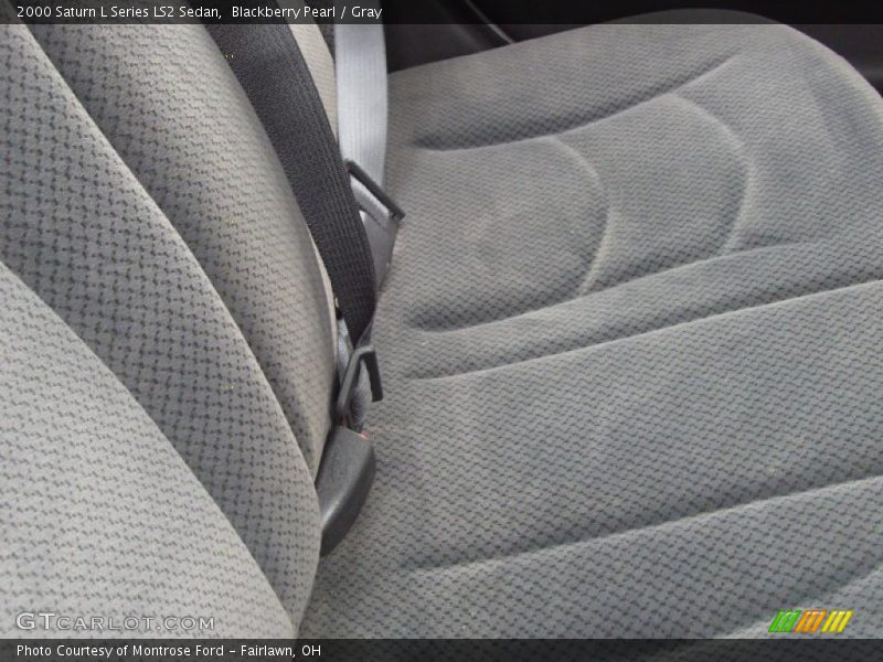 Blackberry Pearl / Gray 2000 Saturn L Series LS2 Sedan