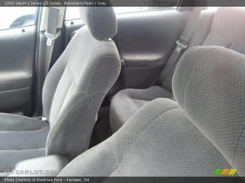 Blackberry Pearl / Gray 2000 Saturn L Series LS2 Sedan