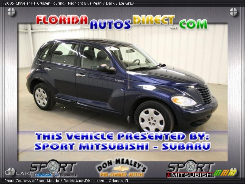 Midnight Blue Pearl / Dark Slate Gray 2005 Chrysler PT Cruiser Touring