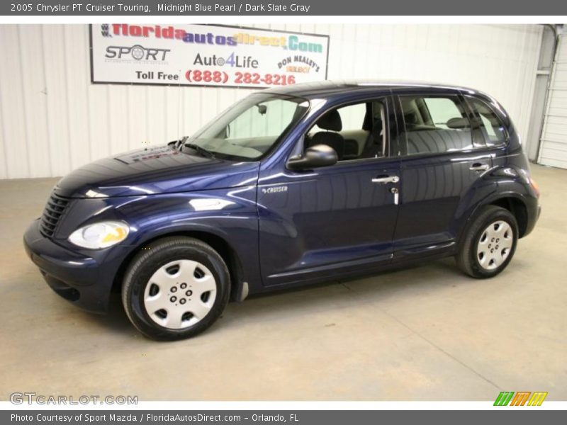 Midnight Blue Pearl / Dark Slate Gray 2005 Chrysler PT Cruiser Touring