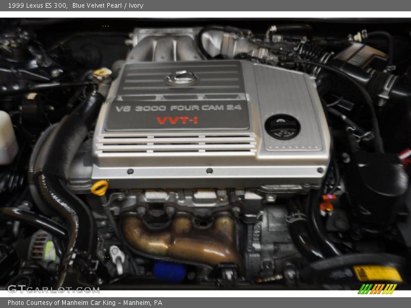 Blue Velvet Pearl / Ivory 1999 Lexus ES 300