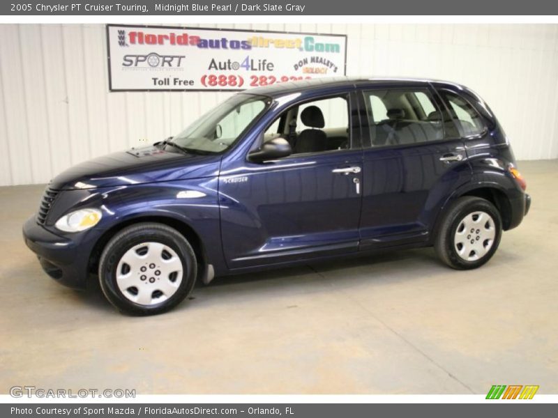 Midnight Blue Pearl / Dark Slate Gray 2005 Chrysler PT Cruiser Touring