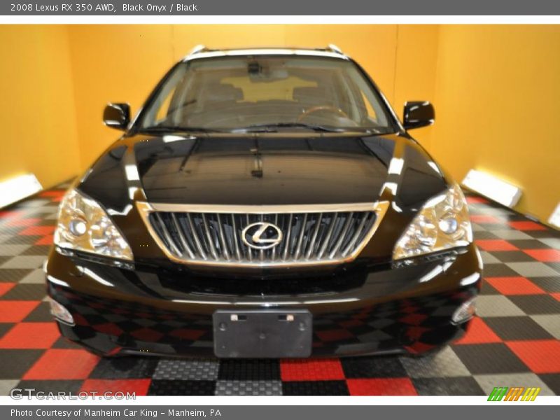 Black Onyx / Black 2008 Lexus RX 350 AWD