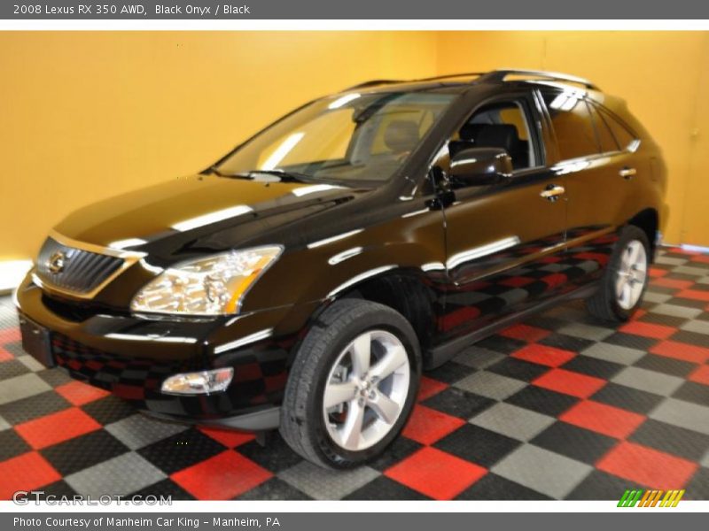 Black Onyx / Black 2008 Lexus RX 350 AWD