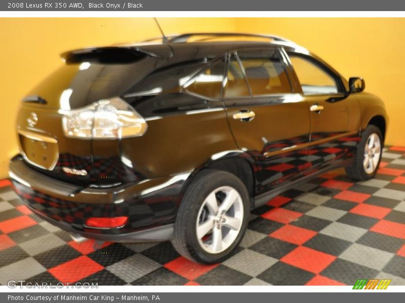 Black Onyx / Black 2008 Lexus RX 350 AWD