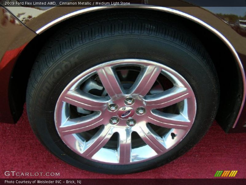 Cinnamon Metallic / Medium Light Stone 2009 Ford Flex Limited AWD