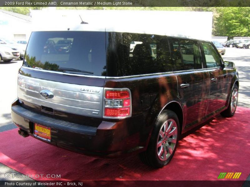 Cinnamon Metallic / Medium Light Stone 2009 Ford Flex Limited AWD