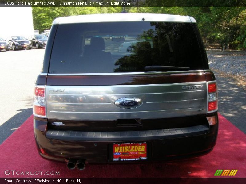 Cinnamon Metallic / Medium Light Stone 2009 Ford Flex Limited AWD