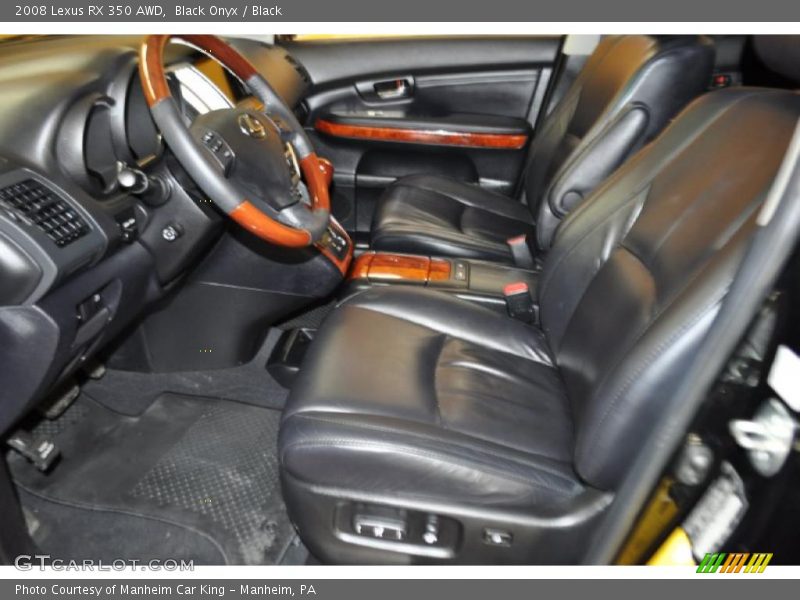 Black Onyx / Black 2008 Lexus RX 350 AWD
