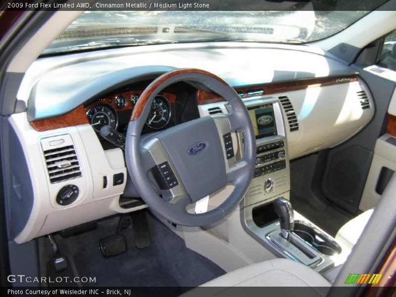 Cinnamon Metallic / Medium Light Stone 2009 Ford Flex Limited AWD