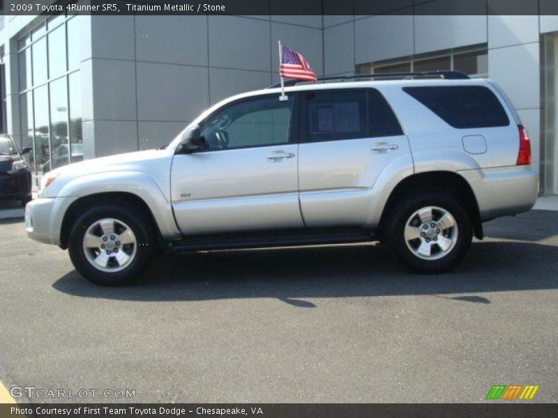 Titanium Metallic / Stone 2009 Toyota 4Runner SR5