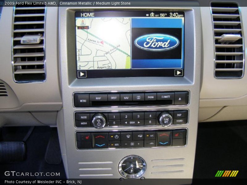 Cinnamon Metallic / Medium Light Stone 2009 Ford Flex Limited AWD