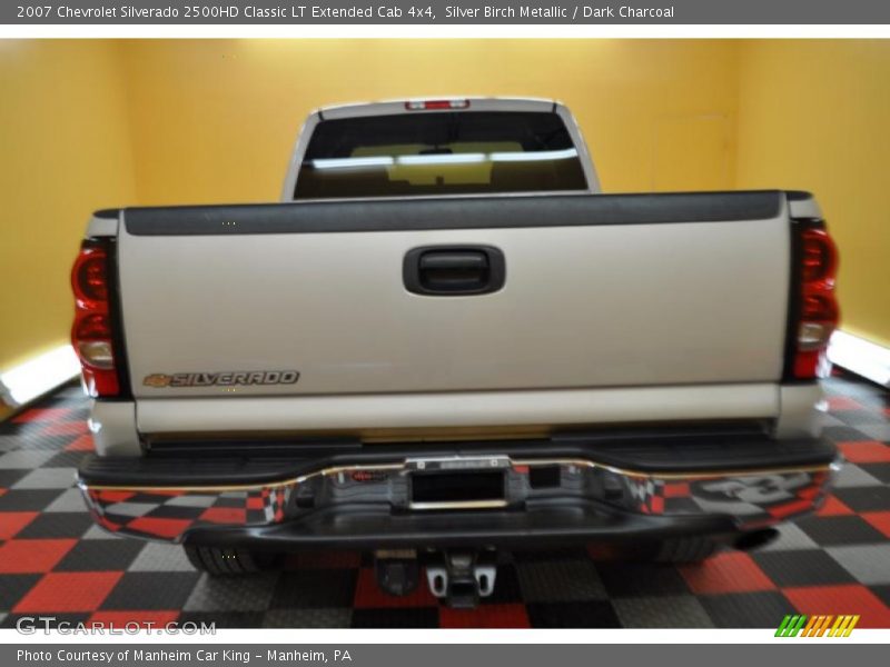 Silver Birch Metallic / Dark Charcoal 2007 Chevrolet Silverado 2500HD Classic LT Extended Cab 4x4