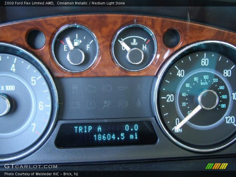 Cinnamon Metallic / Medium Light Stone 2009 Ford Flex Limited AWD