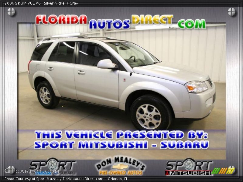 Silver Nickel / Gray 2006 Saturn VUE V6