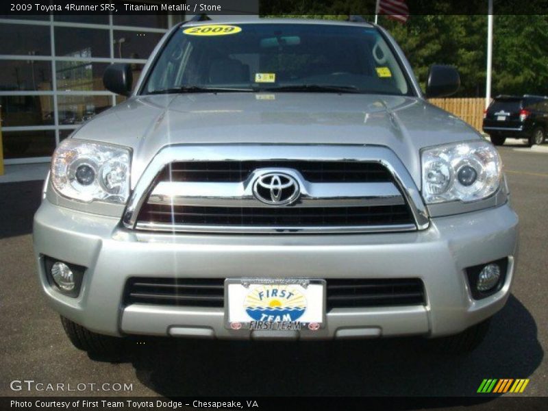 Titanium Metallic / Stone 2009 Toyota 4Runner SR5