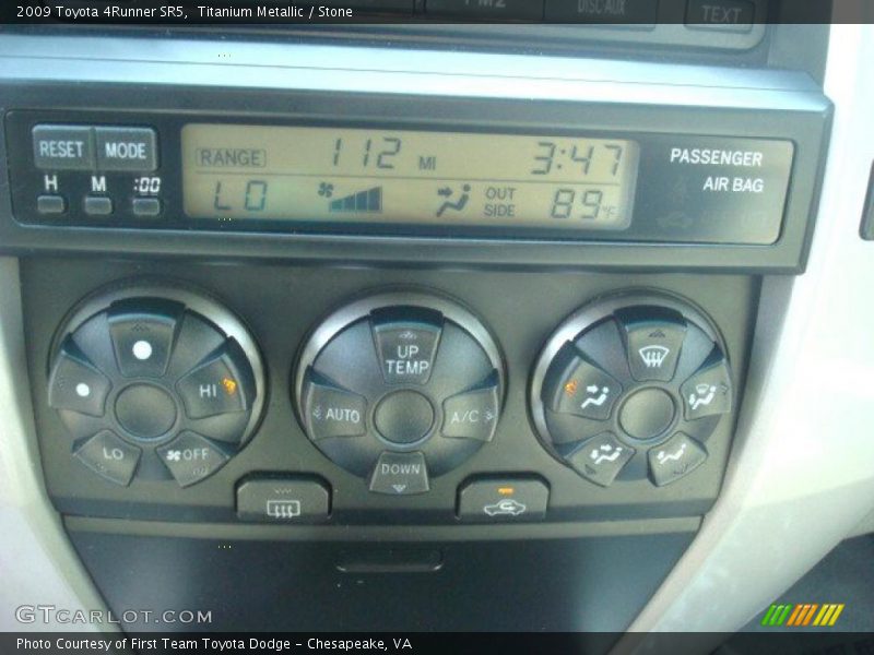 Titanium Metallic / Stone 2009 Toyota 4Runner SR5