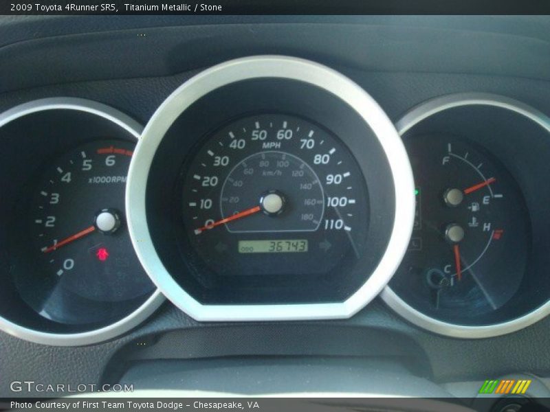 Titanium Metallic / Stone 2009 Toyota 4Runner SR5