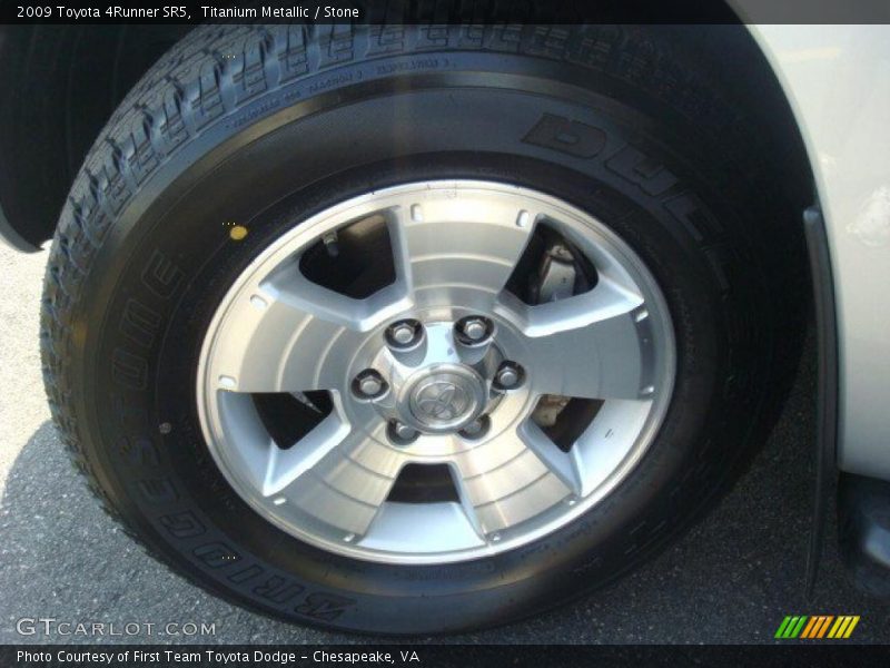 Titanium Metallic / Stone 2009 Toyota 4Runner SR5