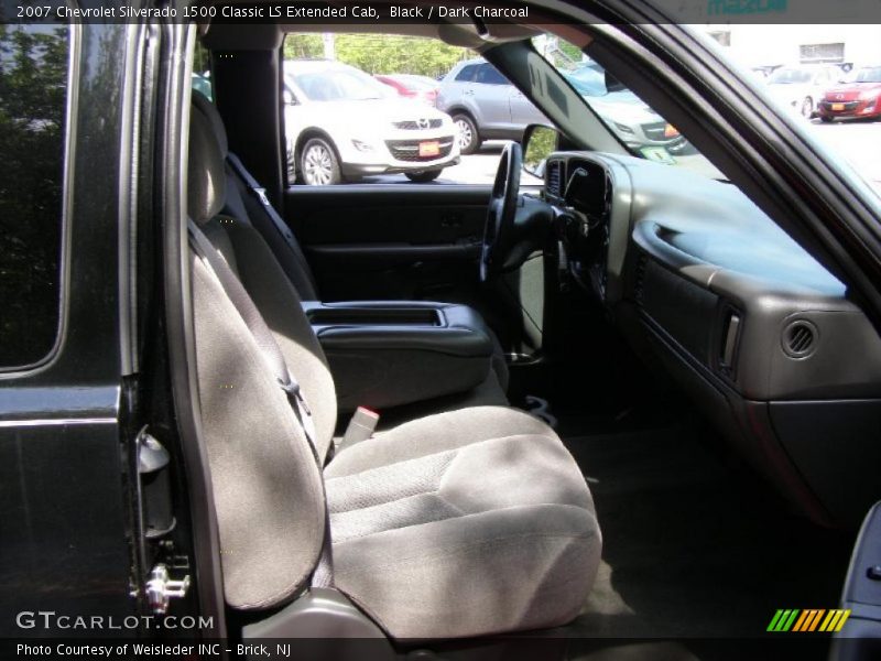 Black / Dark Charcoal 2007 Chevrolet Silverado 1500 Classic LS Extended Cab