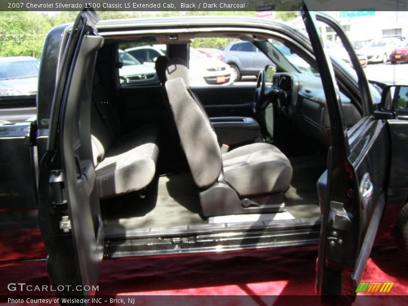 Black / Dark Charcoal 2007 Chevrolet Silverado 1500 Classic LS Extended Cab