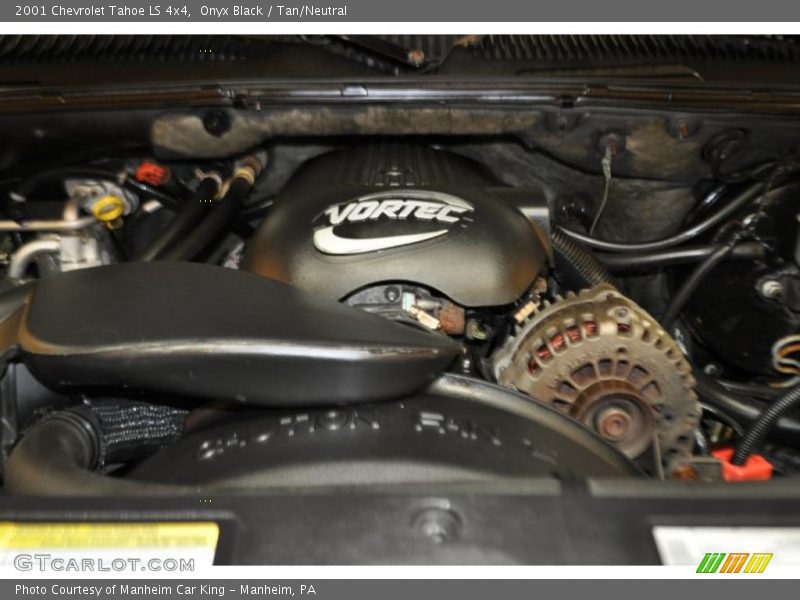 Onyx Black / Tan/Neutral 2001 Chevrolet Tahoe LS 4x4