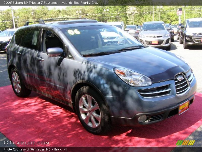 Atlantic Blue Pearl / Gray 2006 Subaru B9 Tribeca 7 Passenger