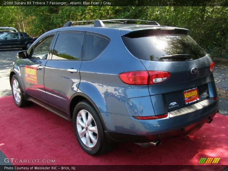 Atlantic Blue Pearl / Gray 2006 Subaru B9 Tribeca 7 Passenger