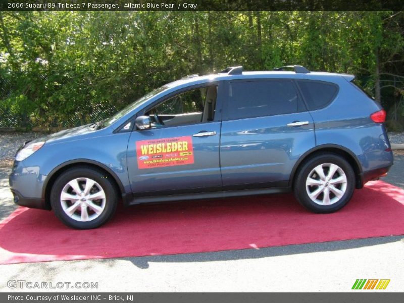 Atlantic Blue Pearl / Gray 2006 Subaru B9 Tribeca 7 Passenger