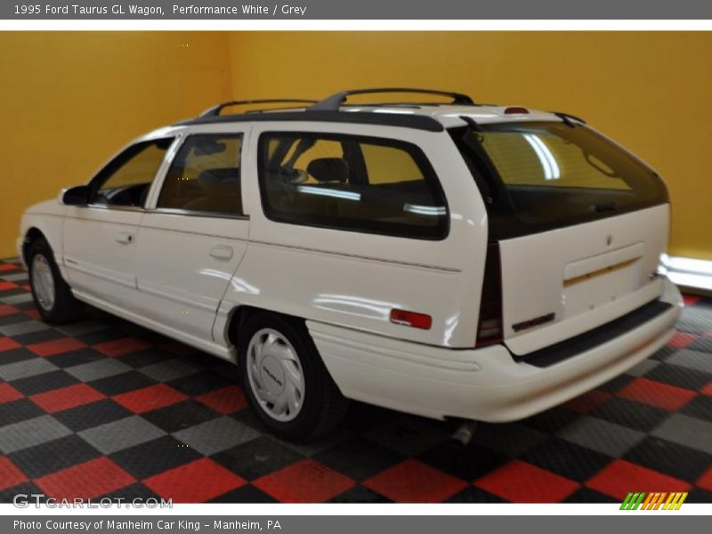 Performance White / Grey 1995 Ford Taurus GL Wagon