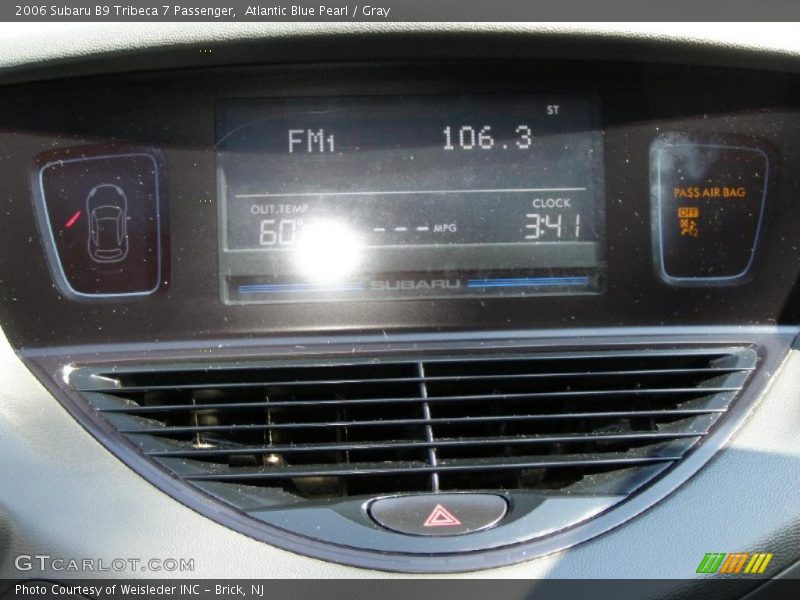 Atlantic Blue Pearl / Gray 2006 Subaru B9 Tribeca 7 Passenger