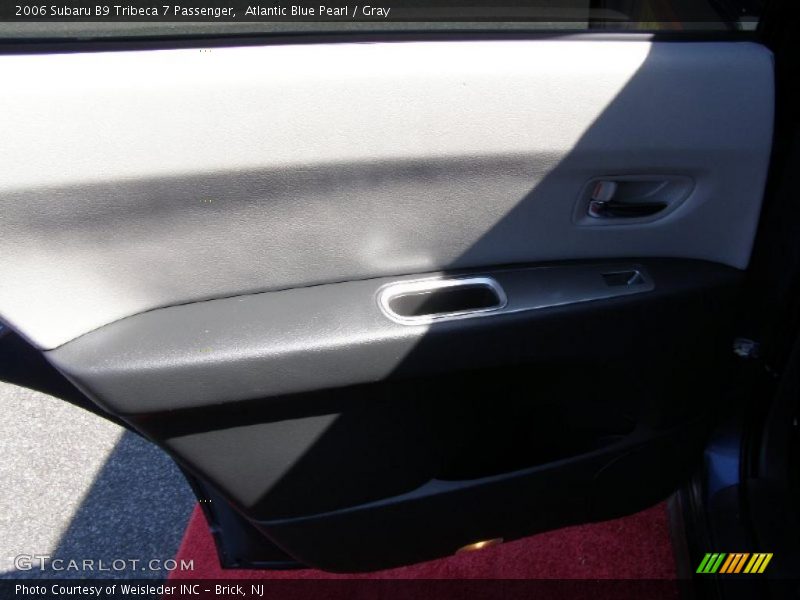 Atlantic Blue Pearl / Gray 2006 Subaru B9 Tribeca 7 Passenger