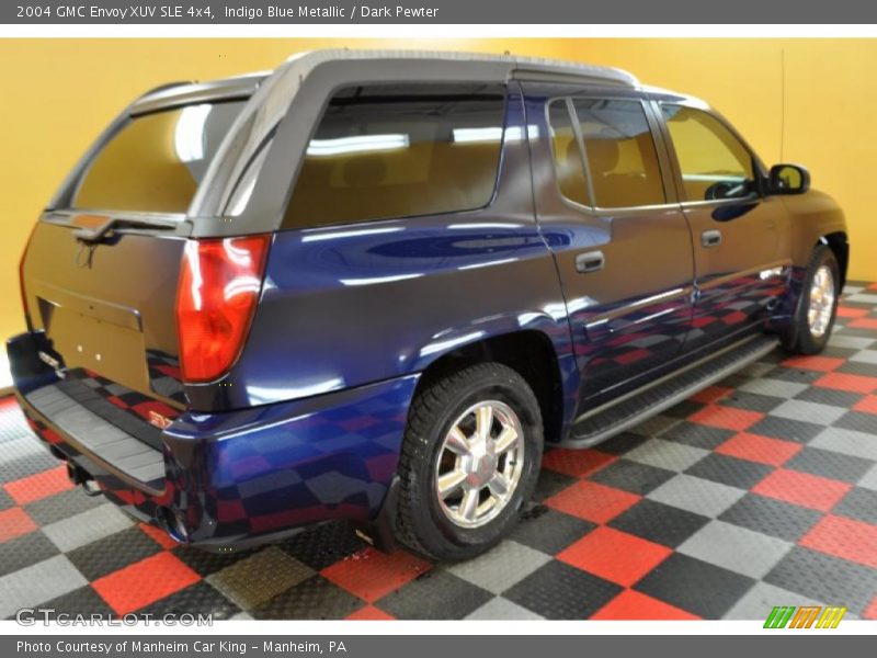 Indigo Blue Metallic / Dark Pewter 2004 GMC Envoy XUV SLE 4x4