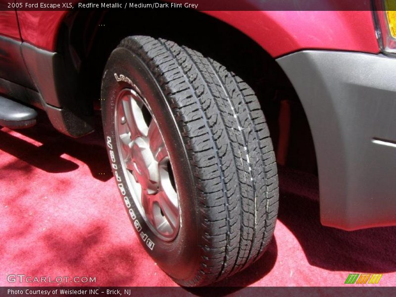 Redfire Metallic / Medium/Dark Flint Grey 2005 Ford Escape XLS