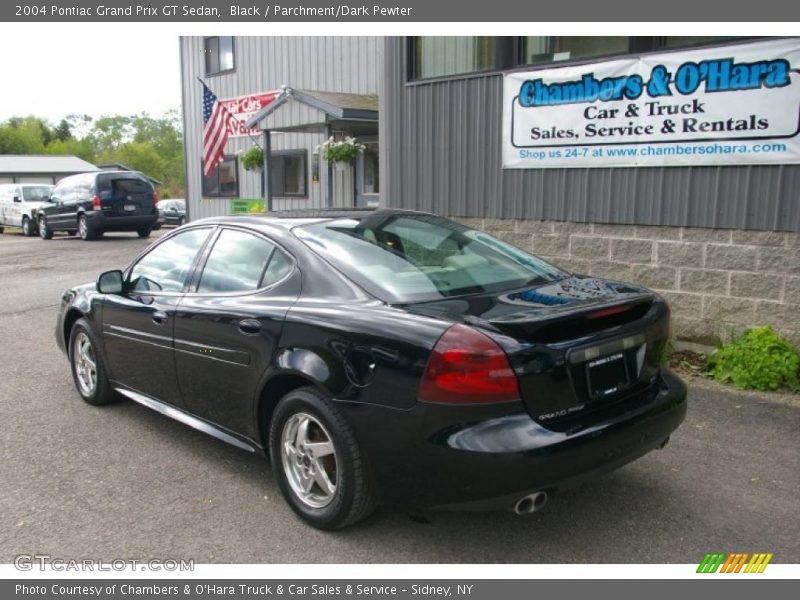 Black / Parchment/Dark Pewter 2004 Pontiac Grand Prix GT Sedan