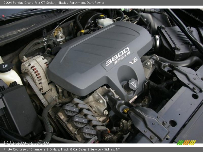 Black / Parchment/Dark Pewter 2004 Pontiac Grand Prix GT Sedan