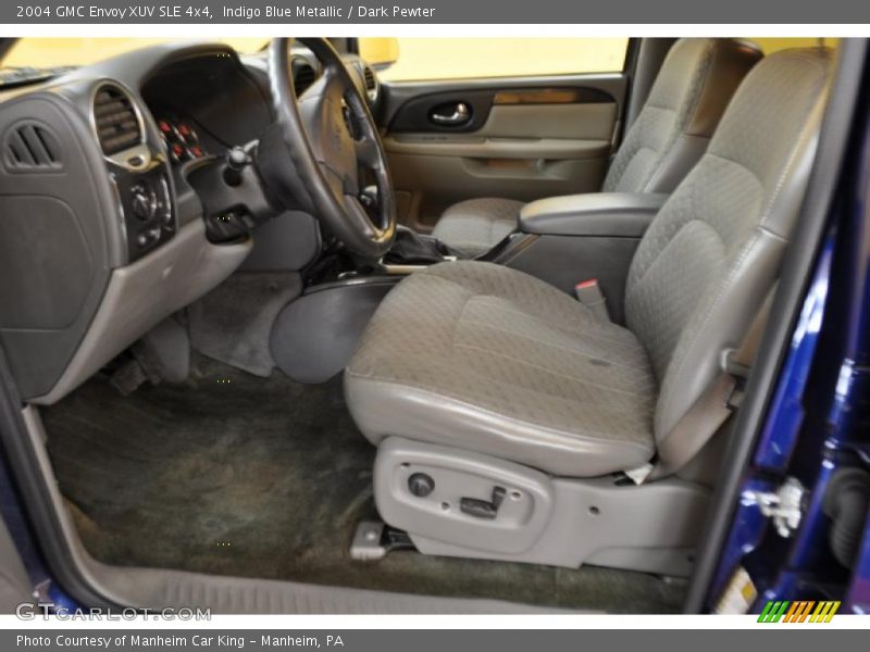 Indigo Blue Metallic / Dark Pewter 2004 GMC Envoy XUV SLE 4x4