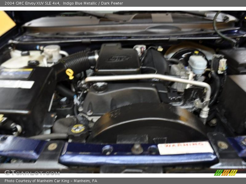 Indigo Blue Metallic / Dark Pewter 2004 GMC Envoy XUV SLE 4x4