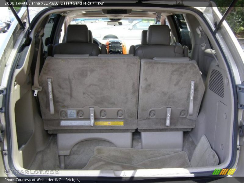 Desert Sand Mica / Fawn 2008 Toyota Sienna XLE AWD
